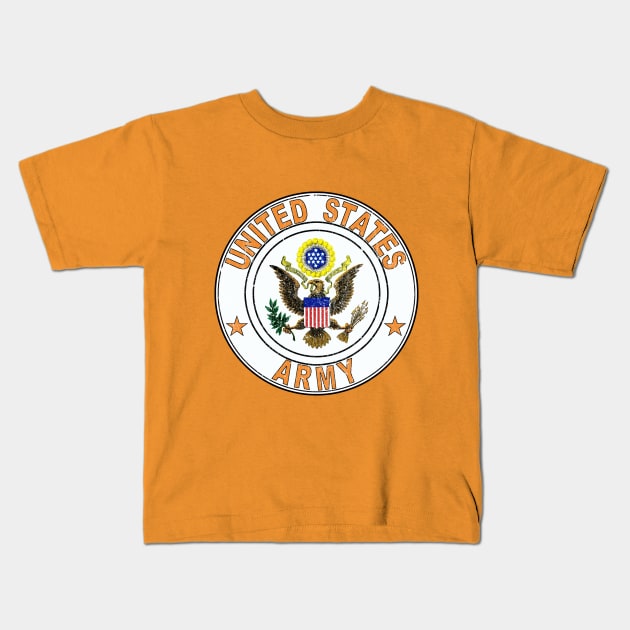 United States Army Kids T-Shirt by RangerRob